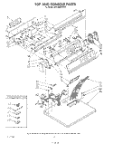 TOP CONSOLE , LITERATURE AND OPTIONAL Diagram and Parts List for KGYE900SWH1  KitchenAid Dryer