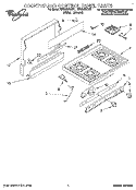Part Location Diagram of 4372154 Whirlpool PANL-CNTRL