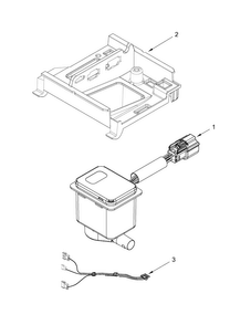 Pump Parts Diagram and Parts List for GI15NDXZB1  Whirlpool Ice Maker