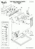 Part Location Diagram of W10186121 Whirlpool HARNS-WIRE