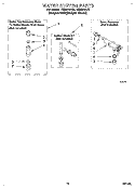 WATER SYSTEM Diagram and Parts List for LSS8244AZ0  Whirlpool Washer