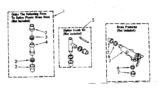 Water System Diagram and Parts List for LA9800XSN2  Whirlpool Washer