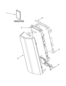 Part Location Diagram of W10652354 Whirlpool Installation instructions