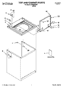 Part Location Diagram of 8578242 Whirlpool Use & Care Guide
