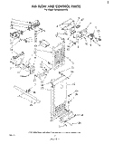AIR FLOW AND CONTROL Diagram and Parts List for ED26MKXLWR0  Whirlpool Refrigerator