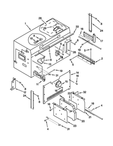 Freezer Liner Parts Diagram and Parts List for KBRO36FTX07  KitchenAid Refrigerator