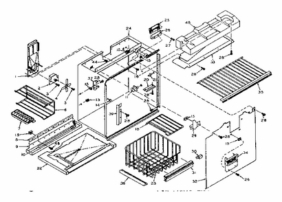 Part Location Diagram of 532440 Whirlpool Insulation