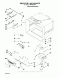 Part Location Diagram of W10201550 Whirlpool BRACKET
