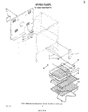 OVEN (CONTINUED) Diagram and Parts List for RM973BXPT0  Whirlpool Microwave Oven Combo
