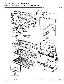 03 - Fresh Food Compartment Diagram and Parts List for RB17KA-1AL  Whirlpool Refrigerator