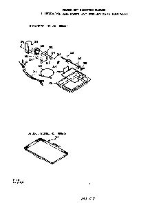Lit/optional Diagram and Parts List for 2323*0A  Roper Range