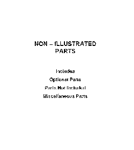 Optional parts (not included) Diagram and Parts List for WOS51EC0HW02  Whirlpool Wall Oven