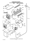 ICEMAKER PARTS Diagram and Parts List for KSSS36QTB04  KitchenAid Refrigerator