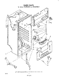 LINER Diagram and Parts List for ET14JKXLWL1  Whirlpool Refrigerator