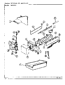 06 - Optional Ice Maker Kit Diagram and Parts List for RB194RV  Whirlpool Refrigerator