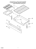 DRAWER AND BROILER Diagram and Parts List for GS395LEGQ7  Whirlpool Range