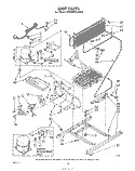 Part Location Diagram of 989301 Whirlpool Evaporator