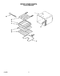 Part Location Diagram of 3185369 Whirlpool RACK-OVEN