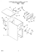 Part Location Diagram of 9871008 Whirlpool TOP