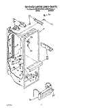 REFRIGERATOR LINER Diagram and Parts List for KSRS25QAAL01  KitchenAid Refrigerator
