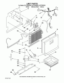 UNIT PARTS Diagram and Parts List for EL87TRRRV06  Whirlpool Refrigerator