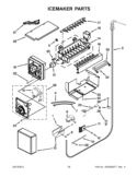 Part Location Diagram of W11212166 Whirlpool TUBE-INLET