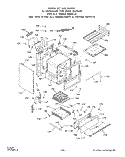 SECTION Diagram and Parts List for 1463W1A  Roper Range