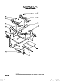 MANIFOLD, LIT/OPTIONAL Diagram and Parts List for FLP330VW0  Roper Range