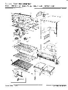 03 - Fresh Food Compartment Diagram and Parts List for RB15KA-1AF  Whirlpool Refrigerator