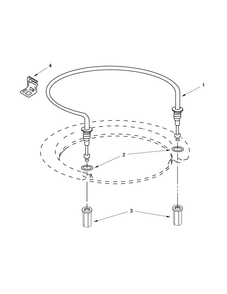 Heater Parts Diagram and Parts List for WDF530PAYT7  Whirlpool Dishwasher