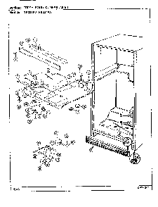 04 - Fresh Food Compartment Diagram and Parts List for RB234PA  Whirlpool Refrigerator