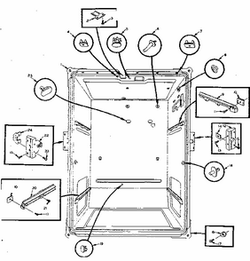 Part Location Diagram of 500641 Whirlpool Slide