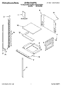 Part Location Diagram of 4449264 Whirlpool Easy Set Guide