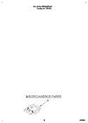 MISCELLANEOUS Diagram and Parts List for DU925QWDQ0  Whirlpool Dishwasher