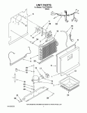 UNIT PARTS Diagram and Parts List for 7EL87TRRRV04  Whirlpool Refrigerator