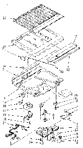 Compartment Separator Diagram and Parts List for ET16JKYSM01  Whirlpool Refrigerator