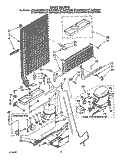 UNIT Diagram and Parts List for ET18JKYSF09  Whirlpool Refrigerator