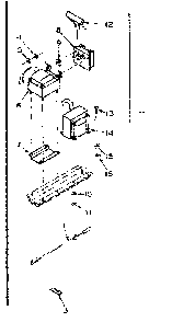 Transformer and choke Diagram and Parts List for 198500  Kenmore Air Conditioner
