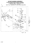 8318272 BURNER Diagram and Parts List for LGR5636LT0  Whirlpool Dryer