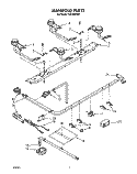 Part Location Diagram of 4320798 Whirlpool HANGR-BRNR