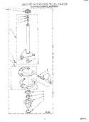 BRAKE AND DRIVE TUBE Diagram and Parts List for 6LSC9255AQ0  Whirlpool Washer