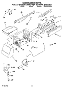 Part Location Diagram of 8170943 Whirlpool SCREW