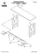 Part Location Diagram of W11794325 Whirlpool LEVLER-LEG