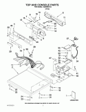 Part Location Diagram of W10337045 Whirlpool HARNS-WIRE