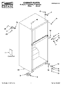 Part Location Diagram of 2316077 Whirlpool Use & Care Guide