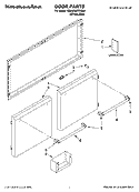 Part Location Diagram of W10128696 Whirlpool BUTTON-PLG