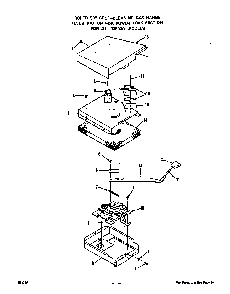 Power Lock Diagram and Parts List for 1395*3A  Roper Range