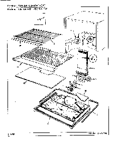 02 - Freezer Compartment Diagram and Parts List for RB21KA4AF  Whirlpool Refrigerator
