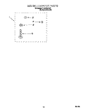 MISCELLANEOUS, LIT/OPTIONAL Diagram and Parts List for 7LSR5233EZ0  Whirlpool Washer