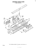 CONTROL PANEL Diagram and Parts List for RB270PXK0  Whirlpool Wall Oven